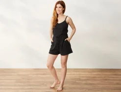 Discount Coyuchi Women's Solstice Organic Short Romper